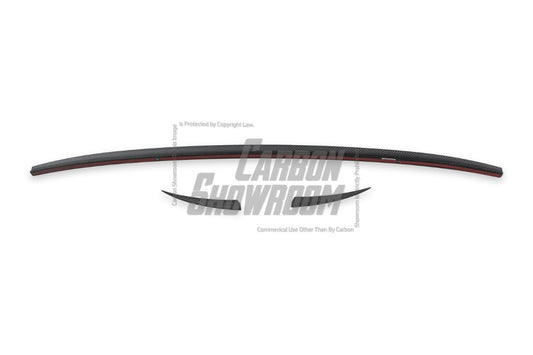 Audi RS7 S7 A7 C8 2019 2020 2021 2022 2023 2024 with Aftermarket Parts - V1 Rear Spoiler Carbon Fiber from BCTXE Tuning