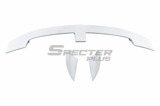 Audi RS3 S3 A3 8V/8V.5 2014 2015 2016 2017 2018 2019 2020 with Aftermarket Parts - Rear Lip Spoiler Carbon Fiber / FRP from SPECTER PLUS