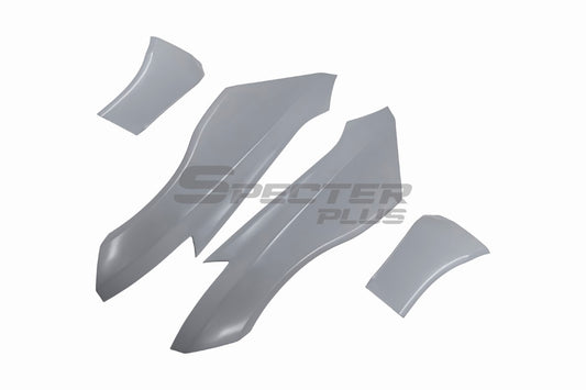 Nissan 350Z Nismo Performance Anniversary Grand Touring Base Fairlady Z Z33 2003 2004 2005 2006 2007 2008 2009 with Aftermarket Parts - Widebody Front Fenders Carbon Fiber / FRP from SPECTER PLUS