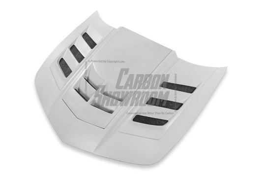 Chevrolet Camaro 5th Gen Z/28 2SS 1SS 2LT 2LS 1LT 1LS 2010 2011 2012 2013 2014 & ZL1 2012 2013 2014 2015 with Aftermarket Parts - V3 Hood Carbon Fiber / FRP from Aero Republic