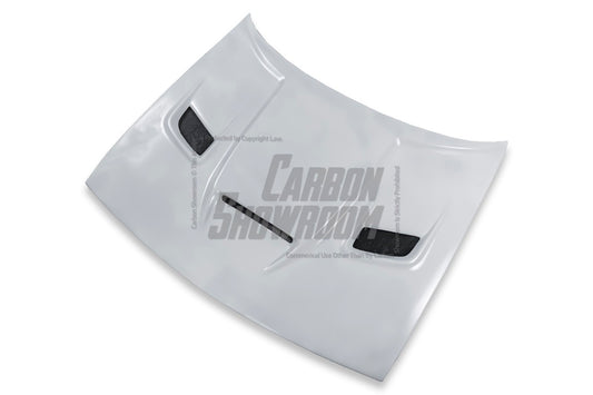 Dodge Challenger Base SXT SRT8 392 GT R/T Hellcat Redeye Jailbreak Demon 2008 2009 2010 2011 2012 2013 2014 2015 2016 2017 2018 2019 2020 2021 2022 2023 with Aftermarket Parts - V2 Hood Carbon Fiber/FRP from Aero Republic