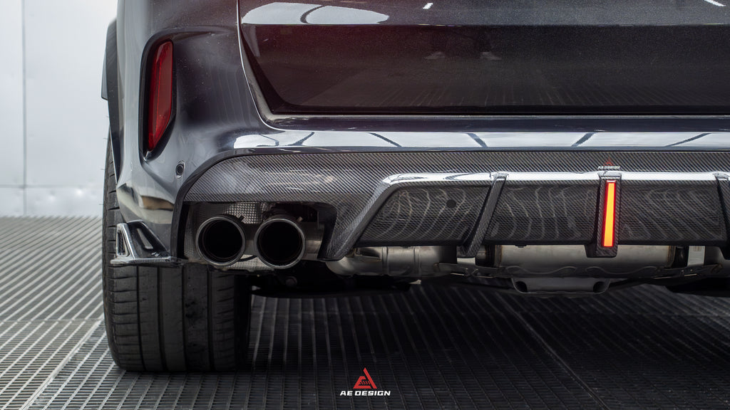 Armorextend AE Carbon Fiber Rear Diffuser & Canards for BMW X5M/C X6M/C F95 F96