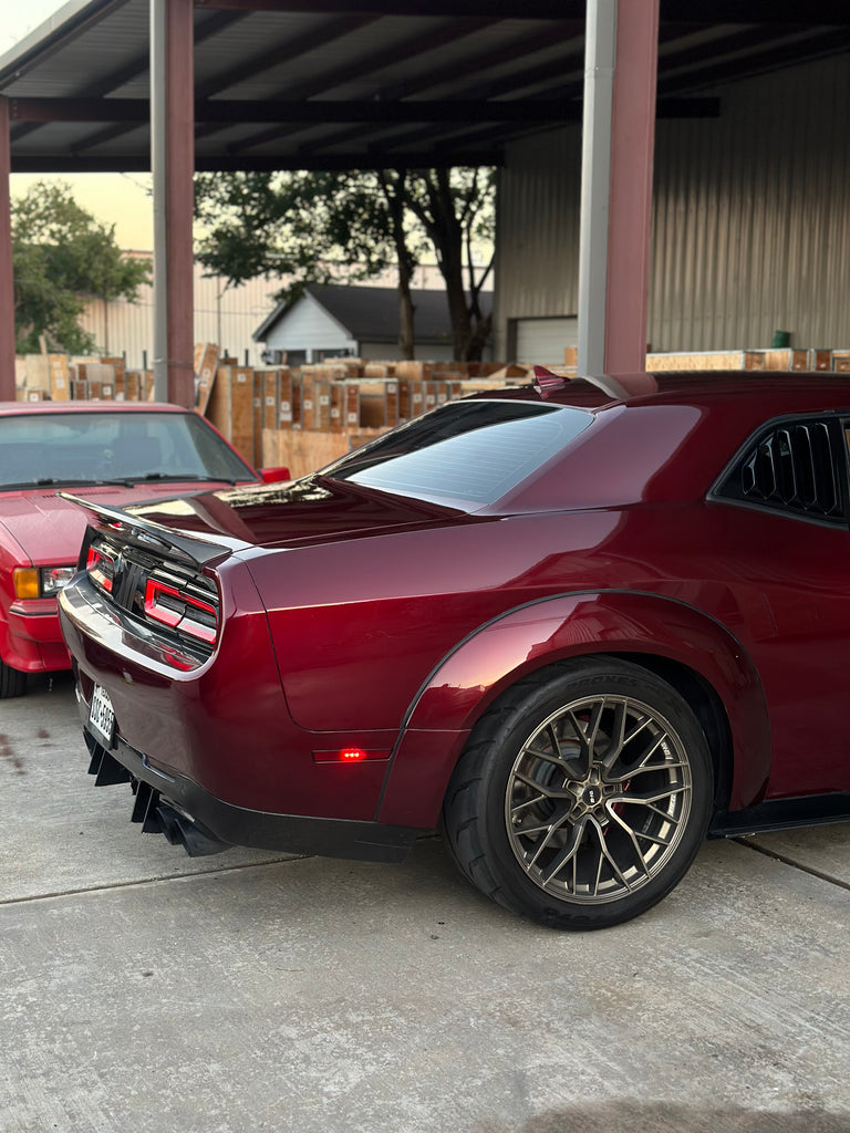 CMST Tuning Rear Duck Bill Tail Spoiler for Challenger Hellcat Redeye Scat Pack 392 Carbon Fiber/FRP