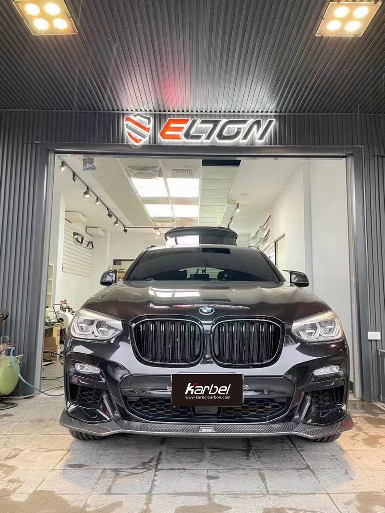 Karbel Pre-preg Carbon Fiber Front Lip for BMW X3 G01 & X4 G02 Pre-LCI