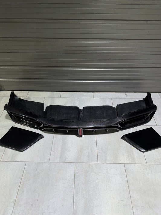 Robot Craftsman "Godzilla" Rear Bumper & Diffuser for Nissan GTR  R35 PP Polypropylene FRP Carbon Fiber