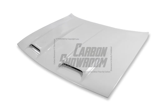 Dodge Challenger Base SXT SRT8 392 GT R/T Hellcat Redeye Jailbreak Demon 2008 2009 2010 2011 2012 2013 2014 2015 2016 2017 2018 2019 2020 2021 2022 2023 with Aftermarket Parts - V4 Hood Carbon Fiber / FRP from Aero Republic