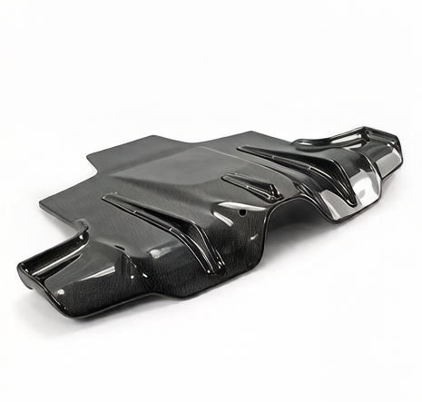 Mini Cooper S F56 & 2014 2015 2016 2017 2018 Pre-LCI & 2019 2020 2021 First LCI with Aftermarket Parts - DAG Style Rear Diffuser Underboard Carbon Fiber from EPR USA