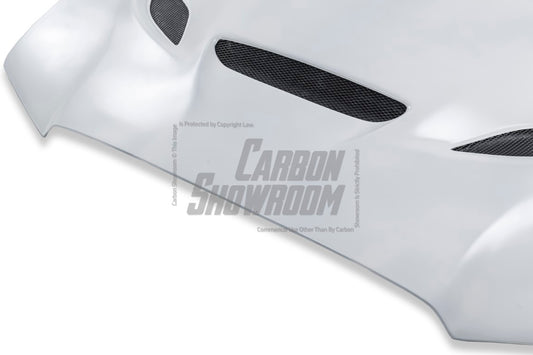 Dodge Charger Base SXT SE R/T SRT8 V6 V8 2011 2012 2013 2014 with Aftermarket Parts - V2 Hood Carbon Fiber/FRP from Aero Republic