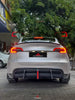 Armorextend Plustic ABS Rear Diffuser for Tesla Model Y 2021-ON