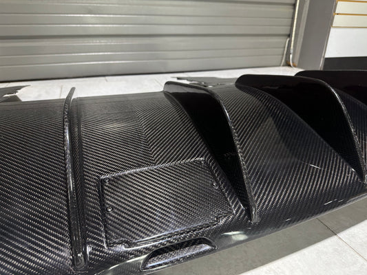 Aero Republic 720S to 765LT Conversion Carbon Fiber Rear Bumper & Diffuser Package