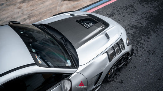 Mercedes Benz AMG GT63 SE Performance/Pro/Base GT55 GT43 C192 2025-ON with Aftermarket Parts - ART Hood Bonnet Dry Pre-preg Carbon Fiber from ArmorExtend