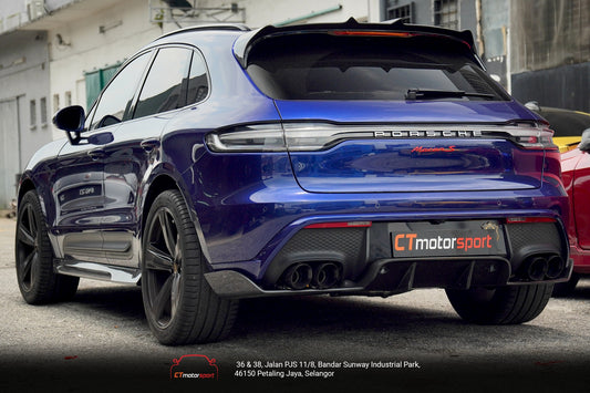 CMST Tuning Rear Roof Spoiler for Porsche Macan 95B.3 Base/S/T Carbon Fiber/FRP