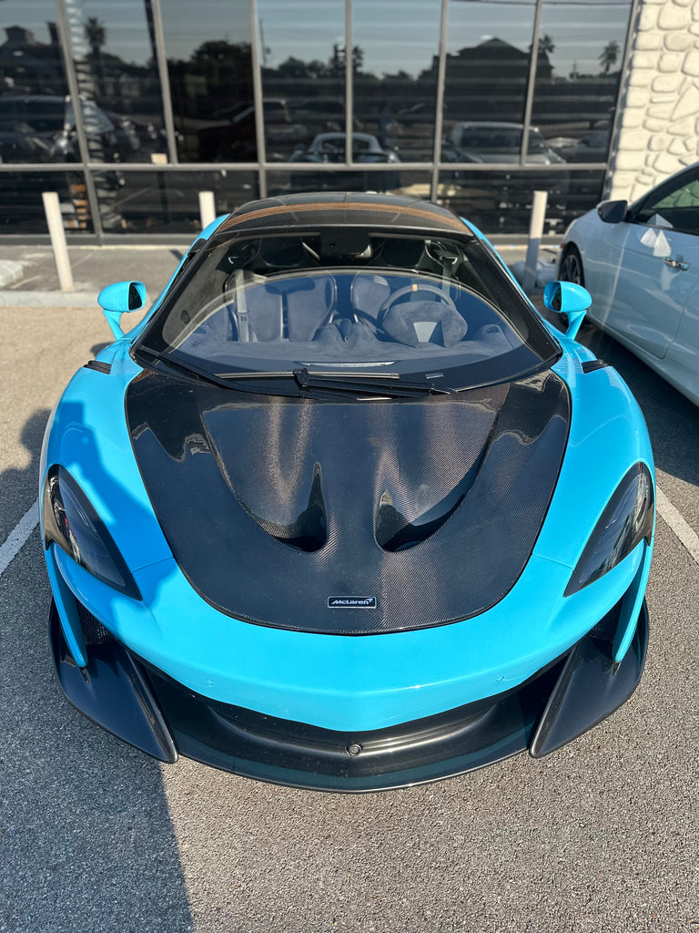 Aero Republic McLaren 540C 570S 570GT 600LT Carbon Fiber P1 Style Hood