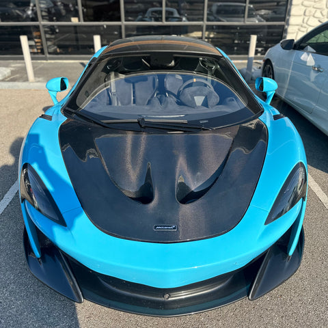 Aero Republic McLaren 540C 570S 570GT 600LT Carbon Fiber P1 Style Hood