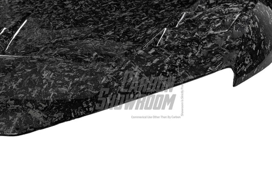 Audi R8 Gen 2 2017 2018 2019 2020 2021 2022 2023 with Aftermarket Parts - AE Style Hood Bonnet Double-sided Carbon Fiber / Partial Carbon Fiber from ArmorExtend