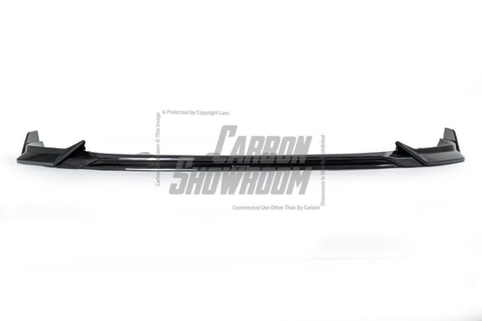 BMW 5 Series 530 540 (with M-package bumper, does not fit base model) & i5 e/x Drive40 (with M-package bumper, does not fit base model) M60 G60 G61 2024-ON with Aftermarket Parts - V1 Style Front Lip Pre-preg Carbon Fiber from TAKD Carbon