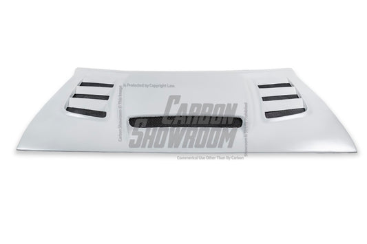 Dodge Challenger Base SXT SRT8 392 GT R/T Hellcat Redeye Jailbreak Demon 2008 2009 2010 2011 2012 2013 2014 2015 2016 2017 2018 2019 2020 2021 2022 2023 with Aftermarket Parts - V3 Hood Carbon Fiber/FRP from Aero Republic