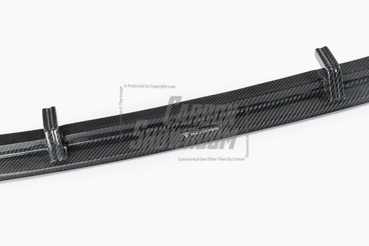 Audi RS3 8V.5 2018 2019 2020 with Aftermarket Parts - Front Lip Pre-preg Carbon Fiber from TAKD Carbon