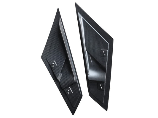 Lamborghini Aventador Base LP700 LP720 S LP740 SV LP750 Ultimate LP780  SVJ LP770 2012 2013 2014 2015 2016 2017 2018 2019 2020 2021 2022 2023 with Aftermarket Parts - 1:1 OEM SVJ Style Rear Intake Air Vent Scoop Dry Pre-preg Carbon Fiber / FRP from Aero Republic