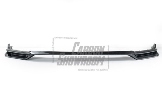 Porsche Panamera 971.2 GTS 2017 2018 2019 2020 2021 2022 2023 with Aftermarket Parts - V1 Front Lip Pre-preg Carbon Fiber from TAKD Carbon