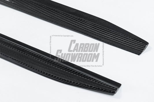 TAKD Carbon Carbon Fiber Side Skirts Ver.1 for BMW 3 Series G20 330i M340i 2019-ON - Performance SpeedShop