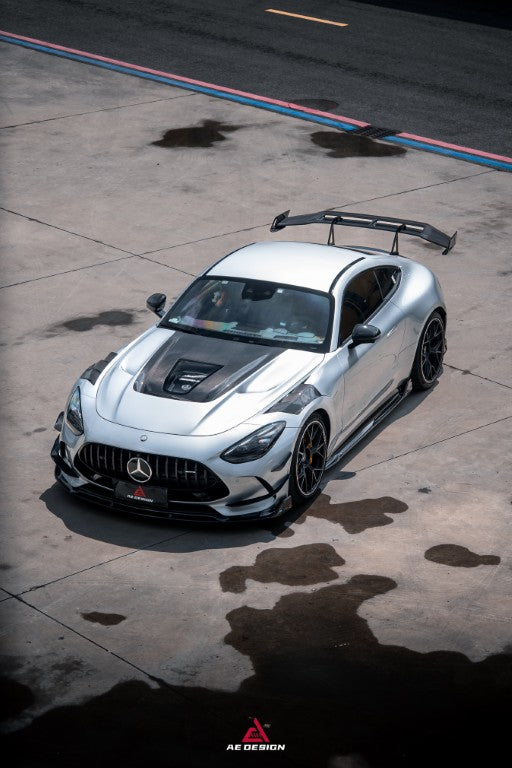 Mercedes Benz AMG GT63 SE Performance/Pro/Base GT55 C192 2025-ON with Aftermarket Parts - ART Side Skirts Dry Pre-preg Carbon Fiber from ArmorExtend