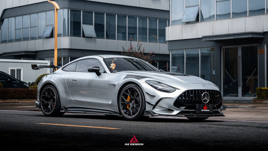 Mercedes Benz AMG GT63 SE Performance/Pro/Base GT55 C192 2025-ON with Aftermarket Parts - ART Side Skirts Dry Pre-preg Carbon Fiber from ArmorExtend