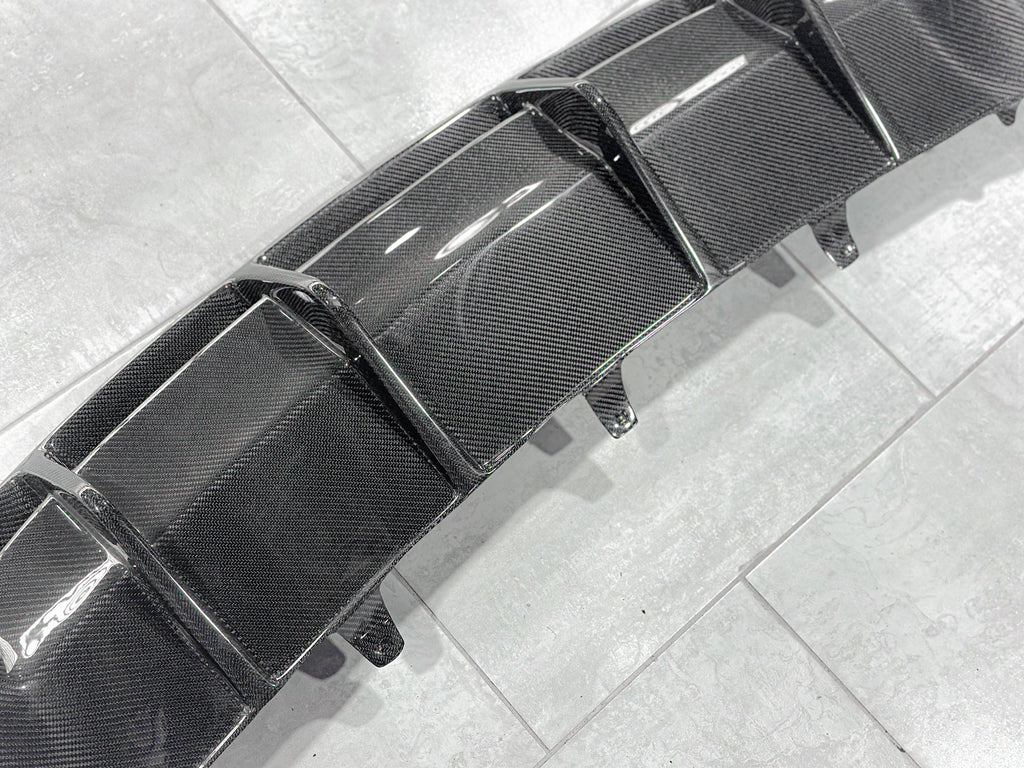 Aero Republic Carbon Fiber Rear Diffuser for Audi RS7 2014-2018 C7