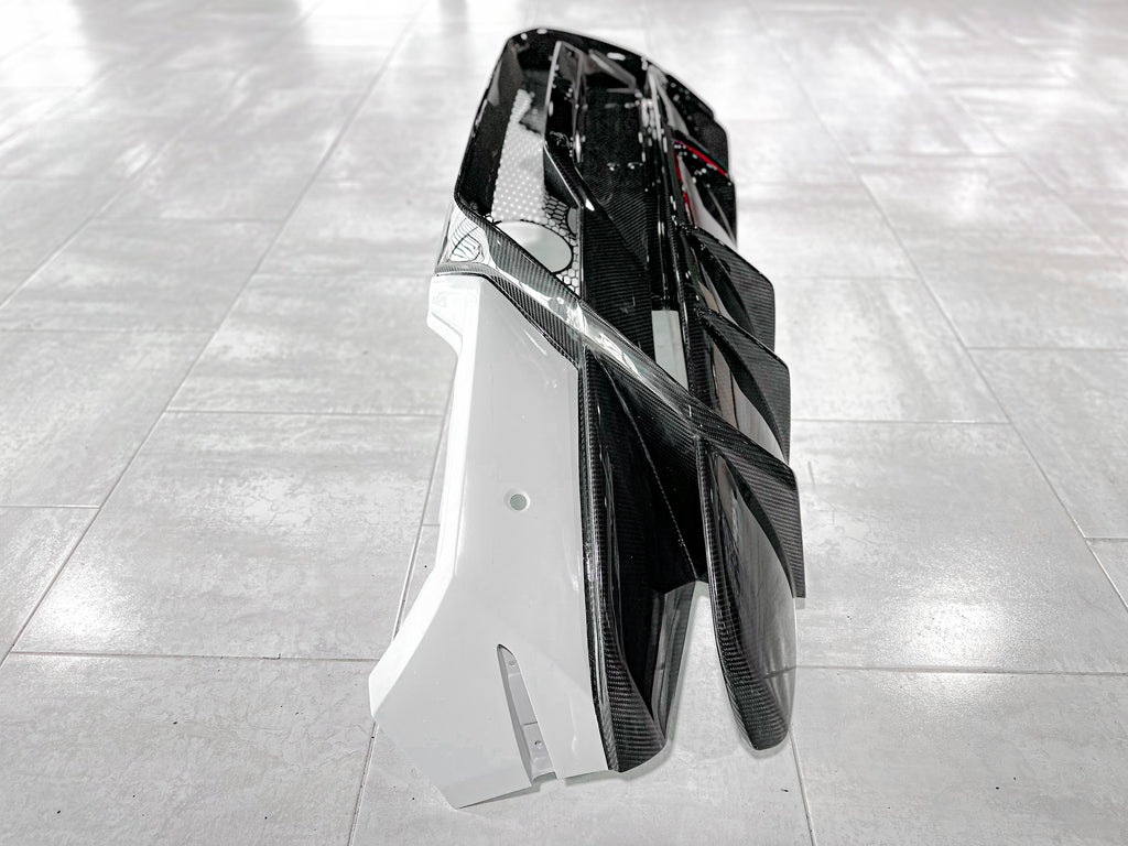 Aero Republic Performante Style Carbon Rear Bumper For Lamborghini Huracan LP580 LP610