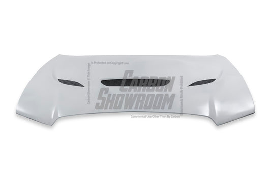 Dodge Charger Base SXT SE R/T SRT8 V6 V8 2011 2012 2013 2014 with Aftermarket Parts - V2 Hood Carbon Fiber/FRP from Aero Republic