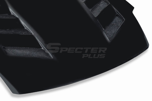 Nissan 350Z Nismo Performance Anniversary Grand Touring Base Fairlady Z Z33 2003 2004 2005 2006 2007 2008 2009 with Aftermarket Parts - Hood Carbon Fiber / FRP from SPECTER PLUS