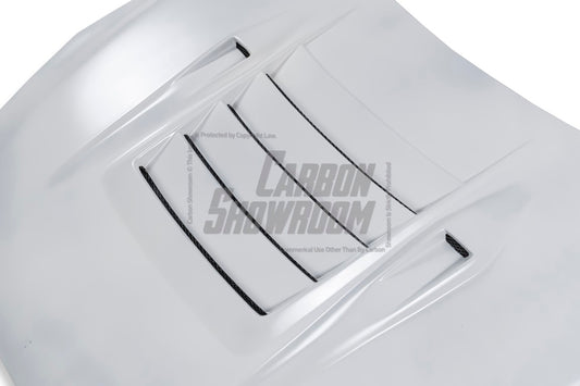 Nissan GTR Nismo T-Spec Premium Pure (for installation on 2008-2016 vehicles, 2017-2024 front bumper is recommended) 2017 2018 2019 2020 2021 2022 2023 2024 with Aftermarket Parts - V1 Hood Carbon Fiber / FRP from Aero Republic