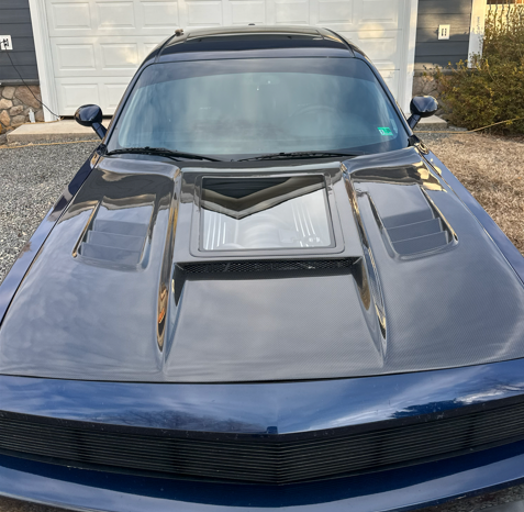 CMST Tuning Hood for Dodge Challenger Demon Redeye Hellcat 392 SRT SXT SE Carbon Fiber/FRP