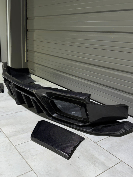 Robot Craftsman "Godzilla" Rear Bumper & Diffuser for Nissan GTR  R35 PP Polypropylene FRP Carbon Fiber