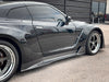 Robot Craftsman "Godzilla" Widebody Wheel Arches & Side Skirts for Nissan GTR Nismo T-Spec Carbon Fiber/FRP