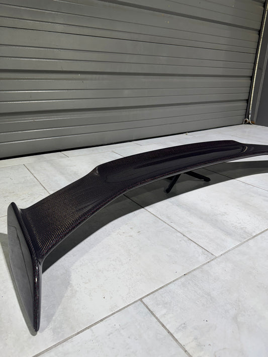 Honda Civic Type-R FL5 2023 2024 with Aftermarket Parts - Modulo Style Rear Spoiler Carbon Fiber from EPR USA