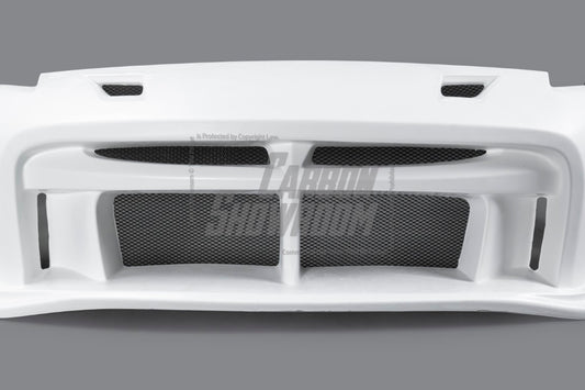 Nissan 370Z Sport Touring Base Fairlady Z Z34 Pre-Facelift 2009 2010 2011 & 370Z Sport Touring Base Fairlady Z Z34 Facelift 2012 2013 2014 2015 2016 2017 2018 2019 2020 & Nismo V1 2009 2010 2011 & Nismo V2 2012 2013 2014 2015 2016 2017 2018 2019 2020 with Aftermarket Parts - Front Bumper Carbon Fiber from EPR USA