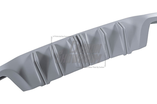 Porsche 911 992.1 Carerra Base/S/T/4/4S/Targa 4/ Targa 4S (base bumper only) 2020 2021 2022 2023 2024 with Aftermarket Parts - Rear Diffuser Carbon Fiber / FRP from Aero Republic