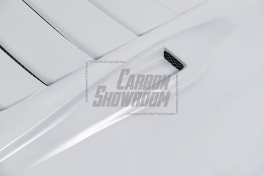 Nissan GTR Nismo T-Spec Premium Pure (for installation on 2008-2016 vehicles, 2017-2024 front bumper is recommended) 2017 2018 2019 2020 2021 2022 2023 2024 with Aftermarket Parts - V1 Hood Carbon Fiber / FRP from Aero Republic