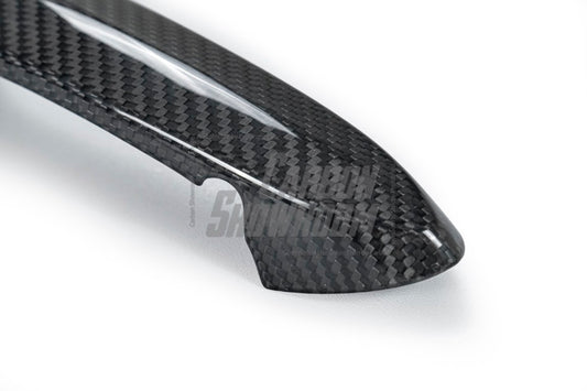 BMW X5 M60i M50i x/s Drive 40i 50e G05 Pre-LCI & LCI 2019-ON with Aftermarket Parts - Door Handel Trim Cover Dry Pre-preg Carbon Fiber from TAKD Carbon