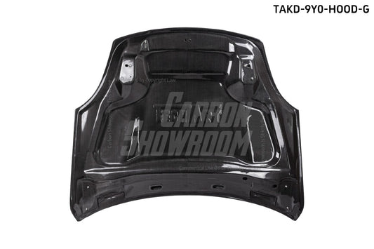 Porsche Cayenne / GTS / Turbo 9Y0 9Y3 2018-ON with Aftermarket Parts - Hood Bonnet Double-sided Pre-preg Carbon Fiber from TAKD Carbon