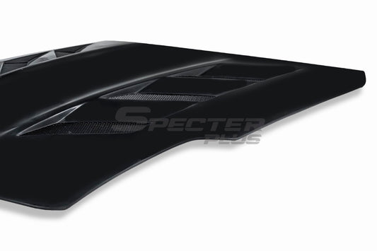 Nissan 350Z Nismo Performance Anniversary Grand Touring Base Fairlady Z Z33 2003 2004 2005 2006 2007 2008 2009 with Aftermarket Parts - Hood Carbon Fiber / FRP from SPECTER PLUS