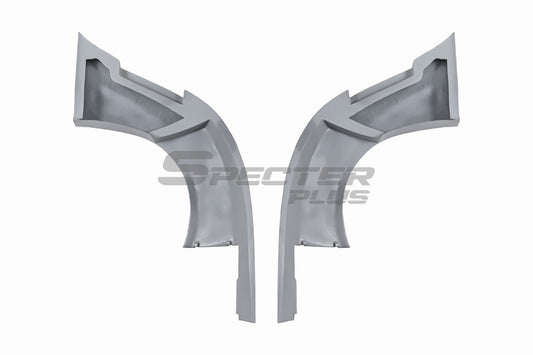 SPECTER PLUS Widebody Rear Quarter Panel Flares for Nissan 350Z Nismo Performance Anniversary Z33 2003-2009 Carbon Fiber/FRP