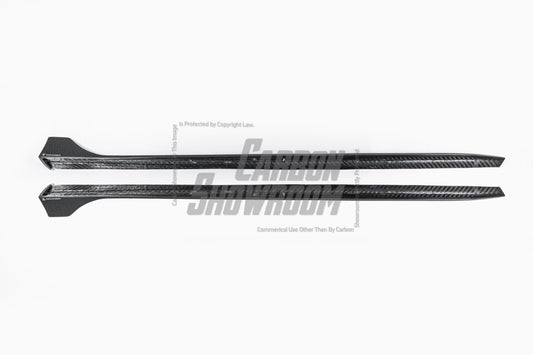 TAKD Carbon Carbon Fiber Side Skirts Ver.1 for BMW 3 Series G20 330i M340i 2019-ON - Performance SpeedShop