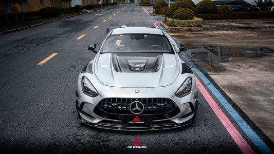 Mercedes Benz AMG GT63 SE Performance/Pro/Base GT55 GT43 C192 2025-ON with Aftermarket Parts - ART Hood Bonnet Dry Pre-preg Carbon Fiber from ArmorExtend