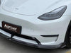 Karbel Carbon Pre-preg Carbon Fiber Front Lip Splitter for Tesla Model Y / Performance