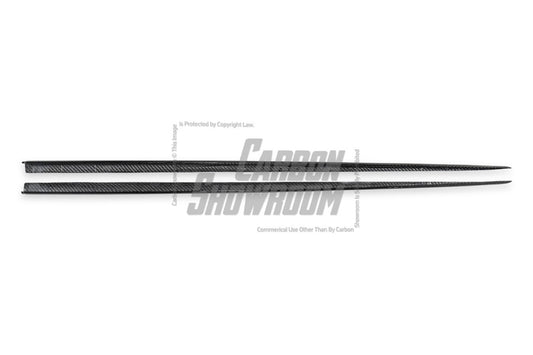 Mercedes Benz CLA-Class CLA45/S CLA35 CLA250 C118 2020-ON with Aftermarket Parts - Side Skirts Pre-preg Carbon Fiber from TAKD Carbon