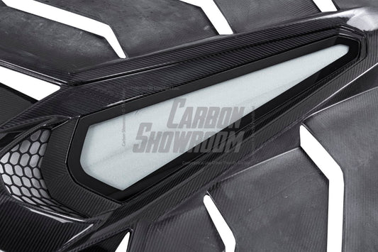 Aero Republic Lamborghini LP700 Upgrade SVJ Carbon Fiber Rear Deck Lid Cover - Performance SpeedShop