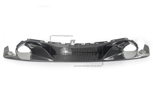 McLaren 720S 2018 2019 2020 2021 2022 2023 with Aftermarket Parts - RF Style Front Lip Carbon Fiber from Aero Republic