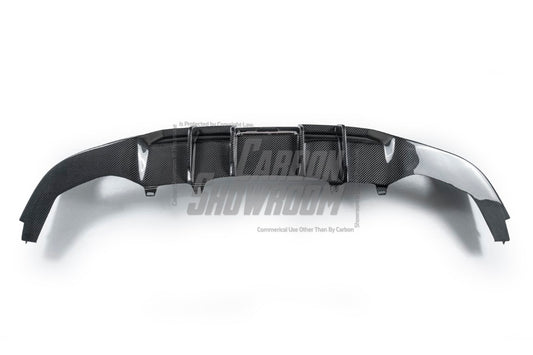 Audi S5 A5 S-line (with s-line bumper) B9.5 2020 2021 2022 2023 2024 with Aftermarket Parts - V2 Style Rear Diffuser & Canards Pre-preg Carbon Fiber from TAKD Carbon